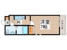 ルセント新瑞橋 1Kの間取り