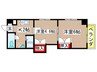 レジデンスカープ名古屋 2Kの間取り