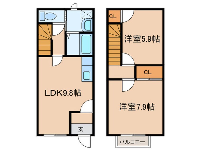 間取図 Branche上地