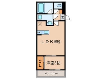 間取図 アルバーノ中村vermilion
