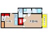 リヴェール・八事 1Kの間取り