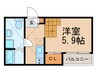 HUMMING　LIFE中村区役所 1Rの間取り