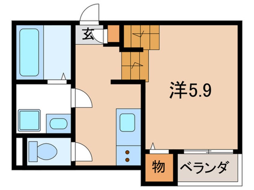 間取図 HUMMING　LIFE中村区役所