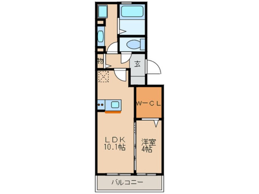 間取図 ル　シエル