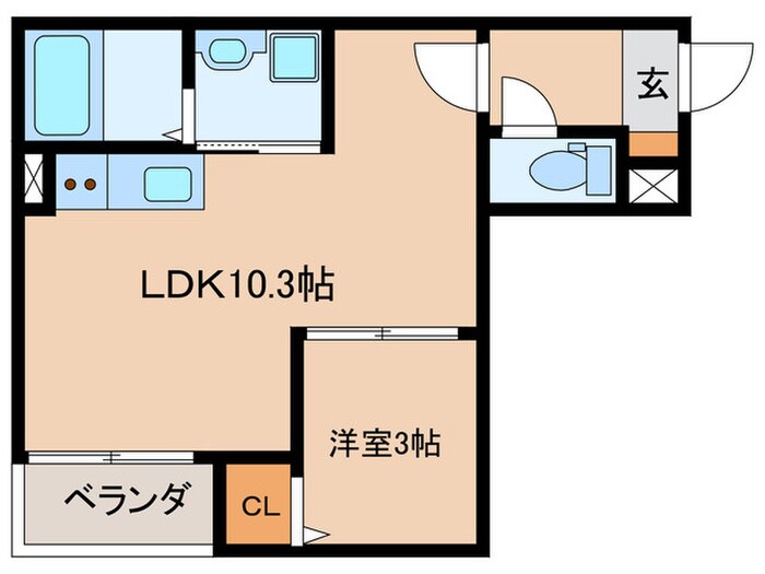間取り図 Jack todayutakaⅡ