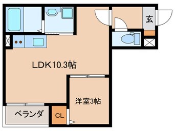 間取図 Jack todayutakaⅡ