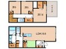 美里2丁目戸建 3LDKの間取り