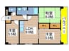 小島ビル 3LDKの間取り