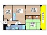 小島ビル 3LDKの間取り