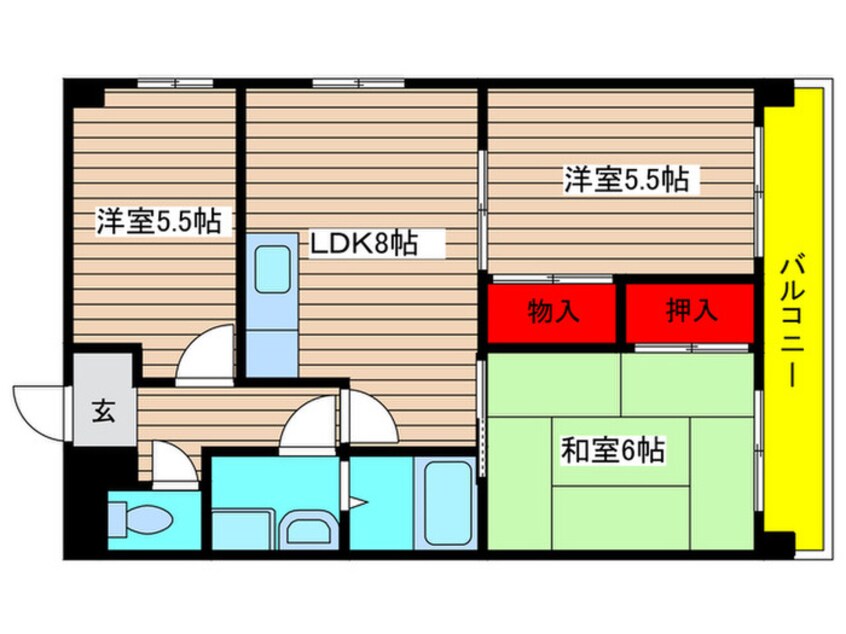 間取図 小島ビル