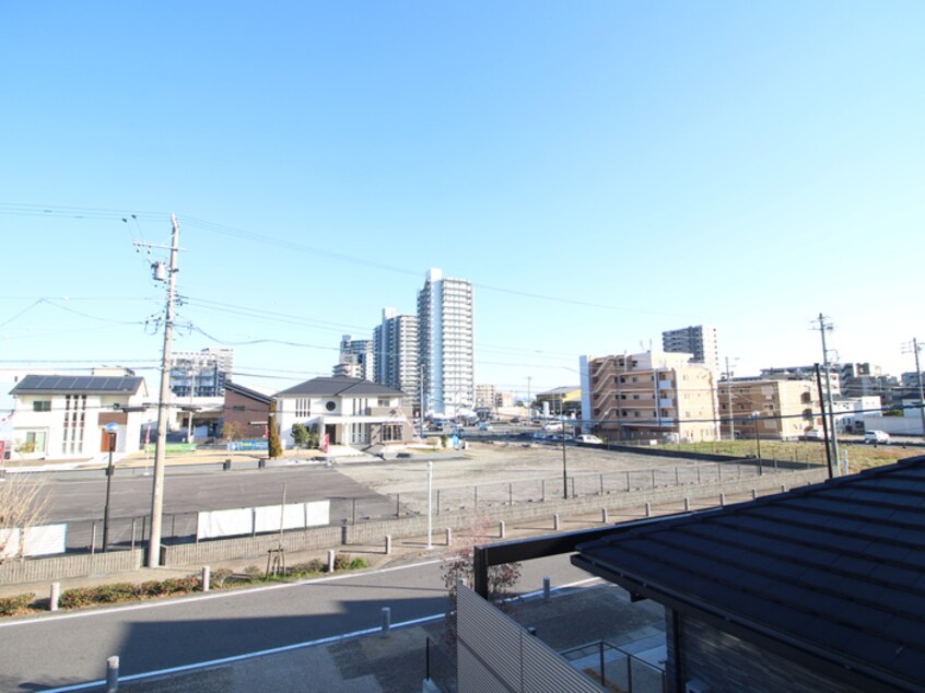 室内からの展望 豊田市浄水町貸家