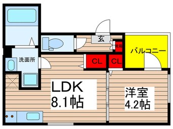 間取図 メゾン星宮