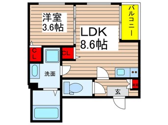 間取図 メゾン星宮