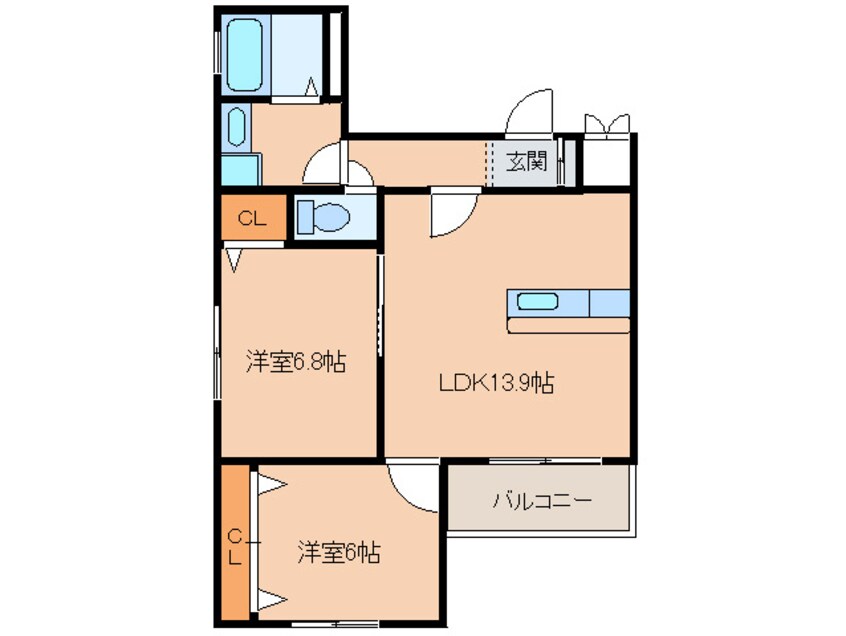 間取図 ＳＴ　クラシカル