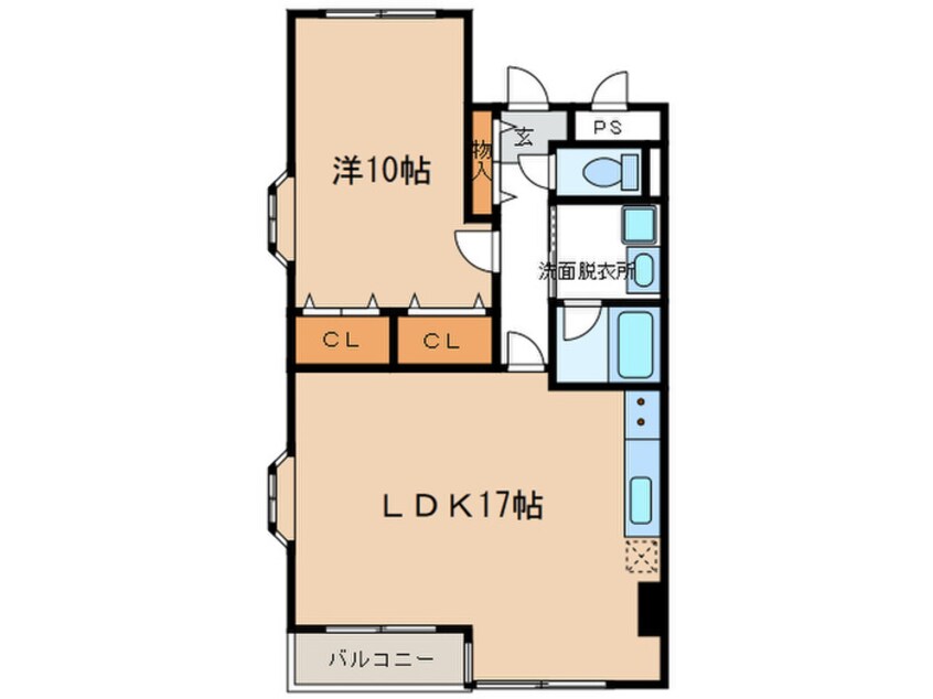 間取図 パークマノア