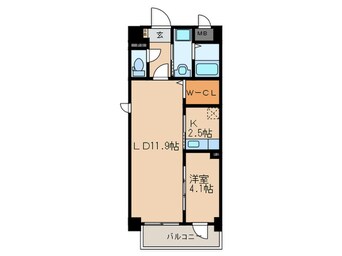 間取図 ラフレシール　トレス