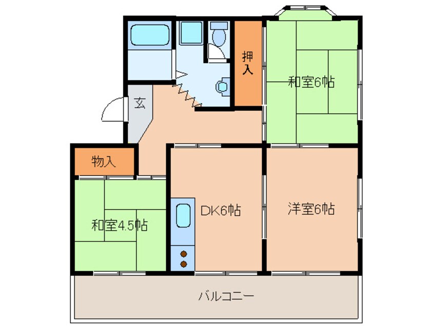 間取図 レヂデンス楠