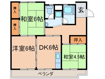 間取図 レヂデンス楠