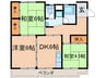 レヂデンス楠 3DKの間取り