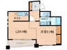 アークポイント 1LDKの間取り