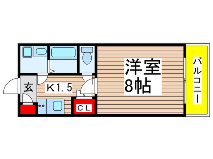 間取図 シュトラール千代田