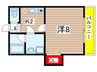 第２中央ビルディング 1Kの間取り