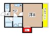 第２中央ビルディング 1Kの間取り