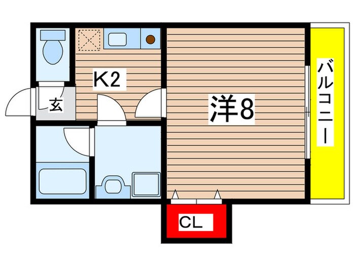 間取り図 第２中央ビルディング