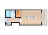 レオパレス２１　市丘町 1Kの間取り