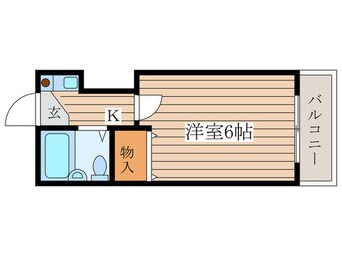 間取図 レオパレス２１　市丘町