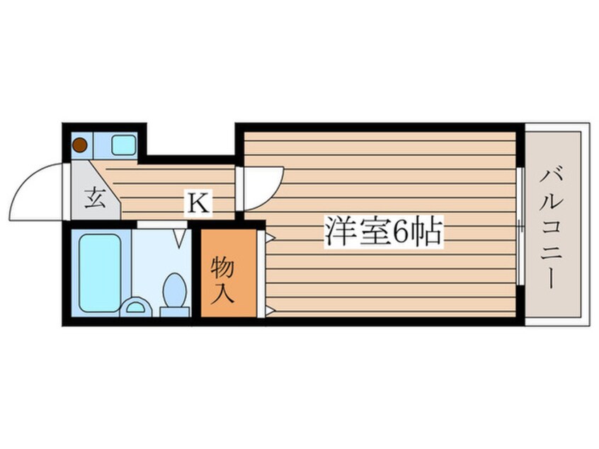 間取図 レオパレス２１　市丘町