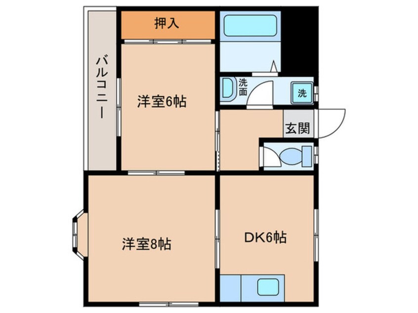 間取図 栄グランドハウス