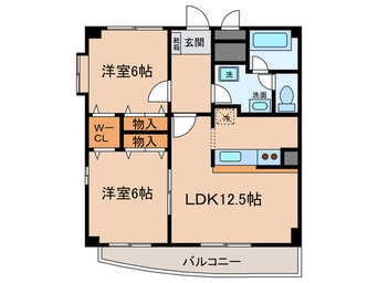 間取図 ア－ク・ラフィ－ネ