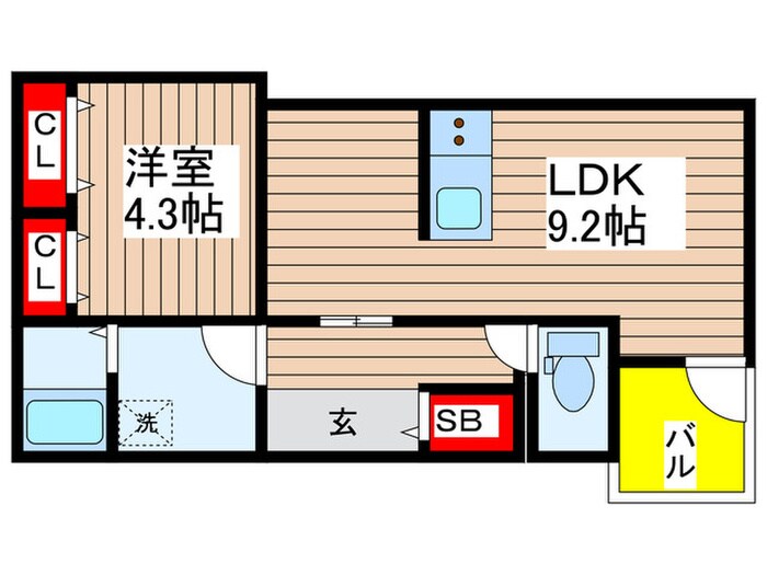 間取り図 Anecis桜山西