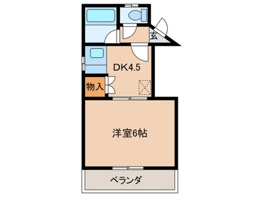 間取図 日和ﾋﾞﾚｯｼﾞ