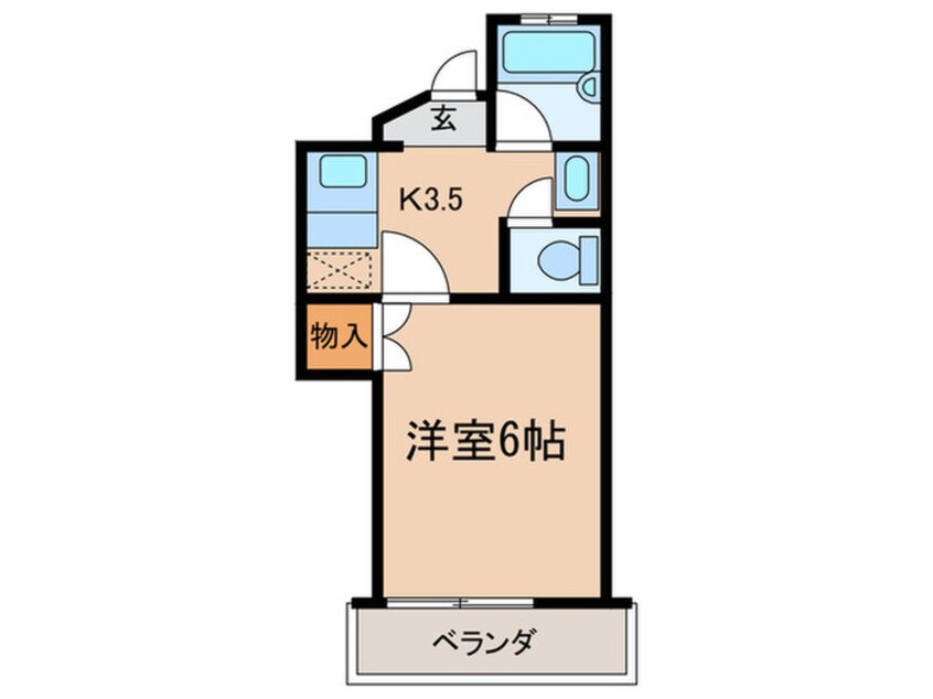 間取図 日和ﾋﾞﾚｯｼﾞ