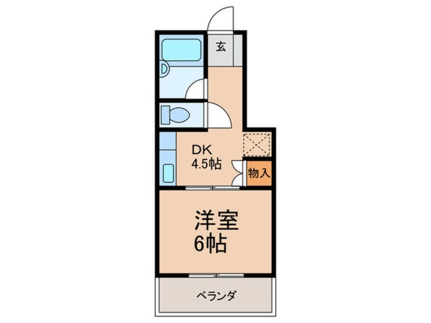 間取図 日和ﾋﾞﾚｯｼﾞ