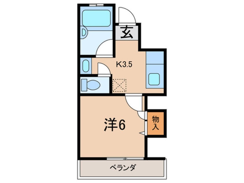 間取図 日和ﾋﾞﾚｯｼﾞ