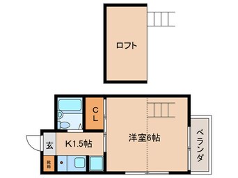 間取図 パレス高畑