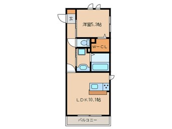 間取図 エクセレンス東山
