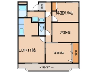 間取図 ウインドワード ヒル