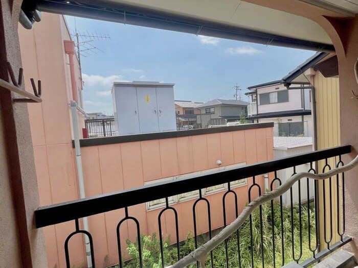 室内からの展望 コーポ山根