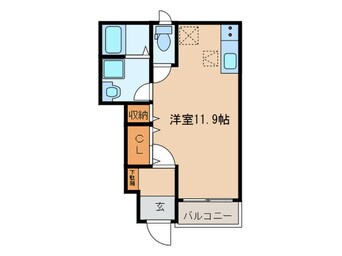 間取図 カルマ　スパーチオ城北