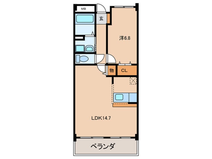 間取り図 ザ・ウイングＳ
