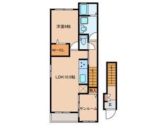 間取図 アクティーフ・Ｙ　Ⅰ