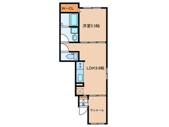 間取図 アクティーフ・Ｙ　Ⅱ