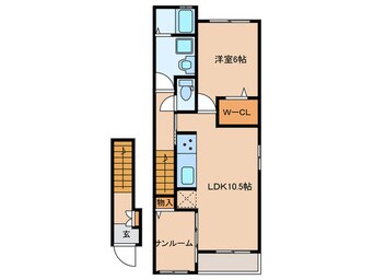 間取図 アクティーフ・Ｙ　Ⅱ