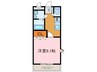 フィオ－レＴＭ 1Kの間取り