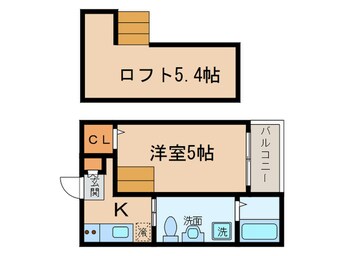 間取図 サンクマーレ福住