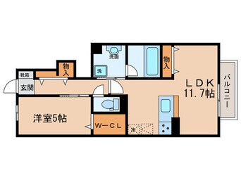 間取図 サンライズ烏森